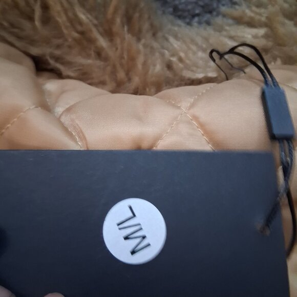 Boutique J. Renee Shaggy Tan Faux Fur Long Coat - Picture 4 of 14